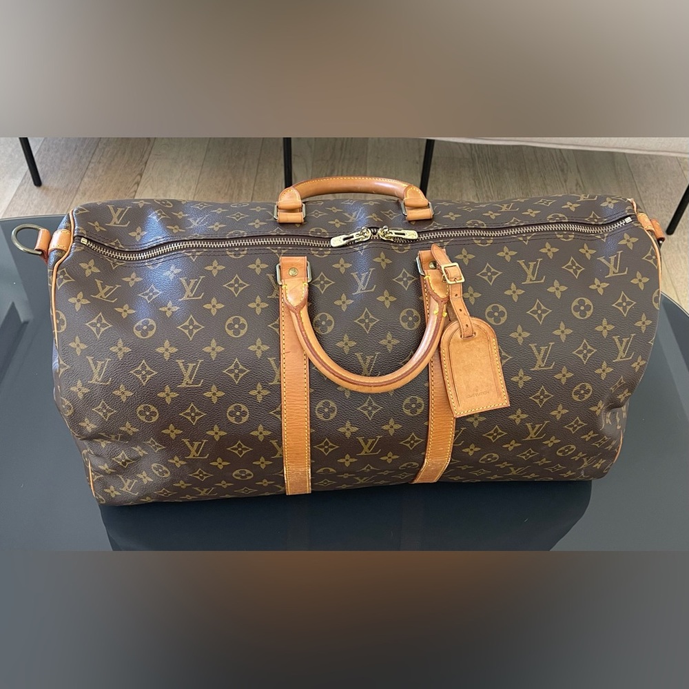 LV Monogram Keepall Bandouliere 55